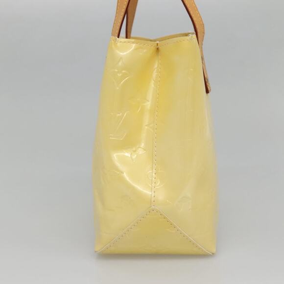 LOUIS VUITTON Monogram Vernis Reade PM Hand Bag Perle M91336 - Picture 5 of 12